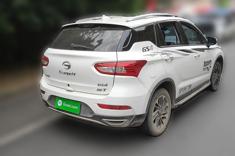 Used GAC Trumpchi GS4 2015 200T Manual Luxury Edition Rear Right 45 Deg