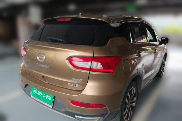 Used GAC Trumpchi GS4 2015 200T G-DCT Luxury Edition Rear Right 45 Deg