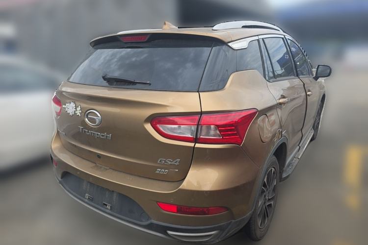 Used GAC Trumpchi GS4 2015 200T Manual Luxury Edition Rear Right 45 Deg
