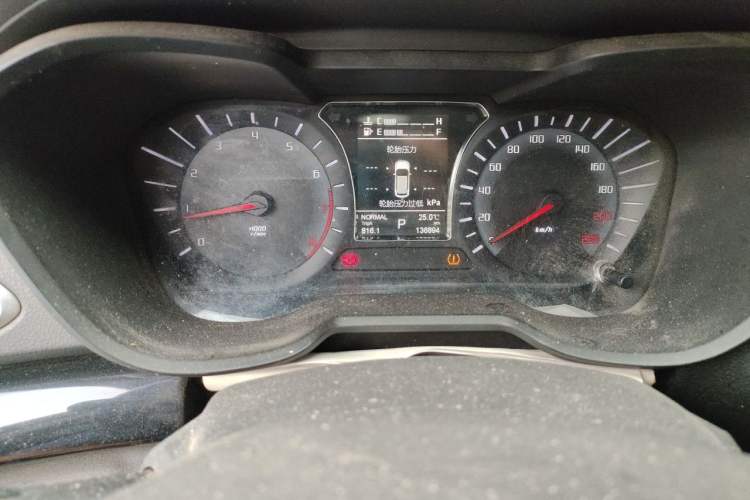 Used GAC Trumpchi GS4 2016 235T G-DCT Luxury Edition Odometer Close Up