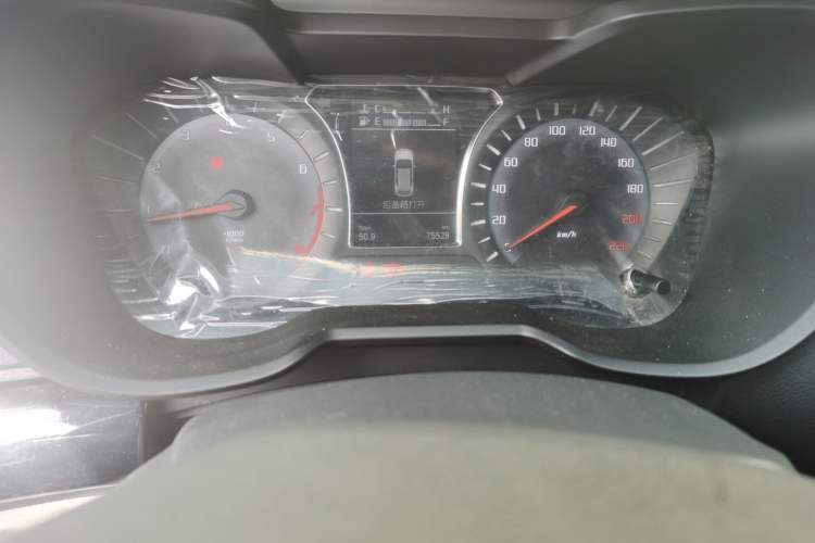 Used GAC Trumpchi GS4 2016 235T Manual Luxury Edition Odometer Close Up