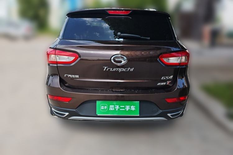 Used GAC Trumpchi GS4 2016 235T Manual Luxury Edition Rear