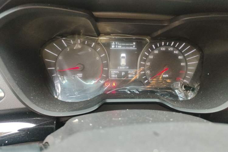 Used GAC Trumpchi GS4 2016 235T G-DCT Elite Edition Odometer Close Up