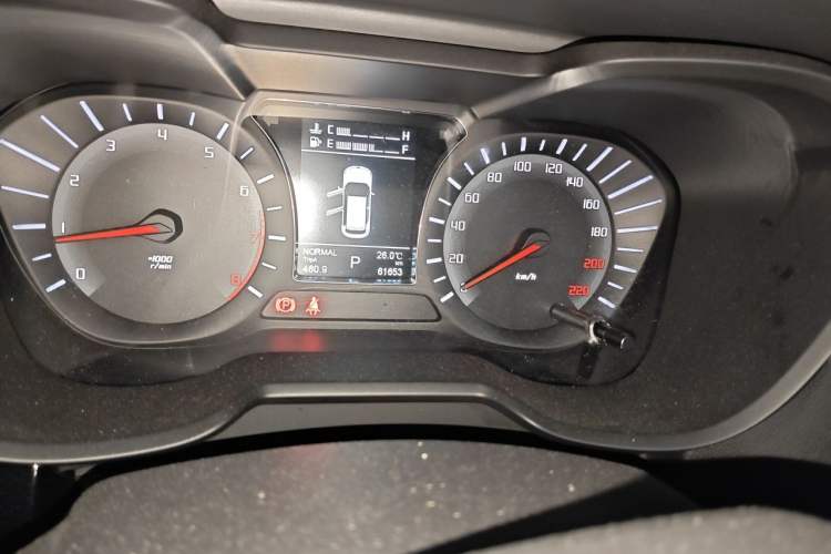 Used GAC Trumpchi GS4 2016 235T G-DCT Luxury Edition Odometer Close Up