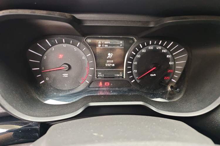 Used GAC Trumpchi GS4 2016 235T Manual Luxury Edition Odometer Close Up