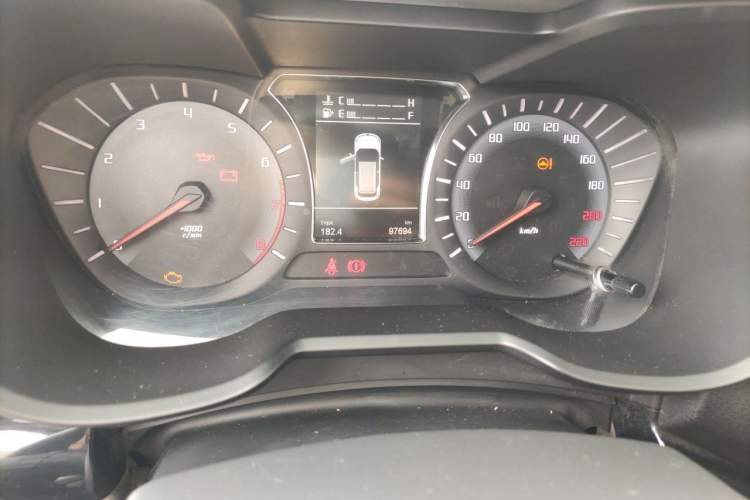 Used GAC Trumpchi GS4 2016 235T Manual Luxury Edition Odometer Close Up