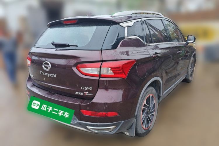 Used GAC Trumpchi GS4 2016 235T G-DCT Elite Edition Rear Right 45 Deg