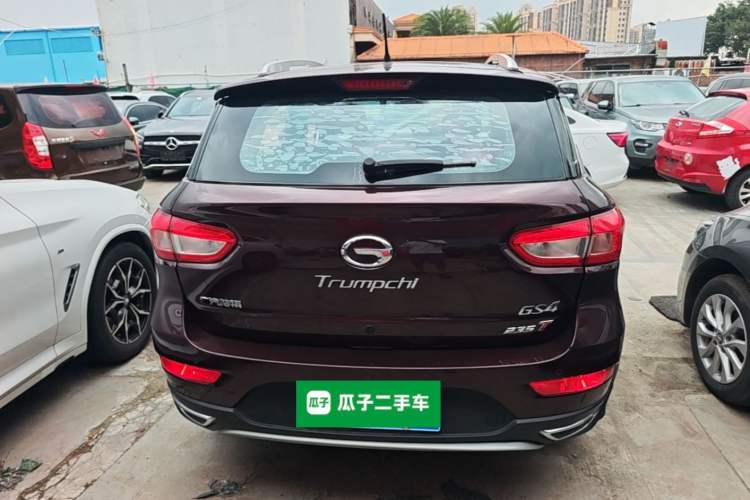 Used GAC Trumpchi GS4 2016 235T Manual Comfort Edition Rear