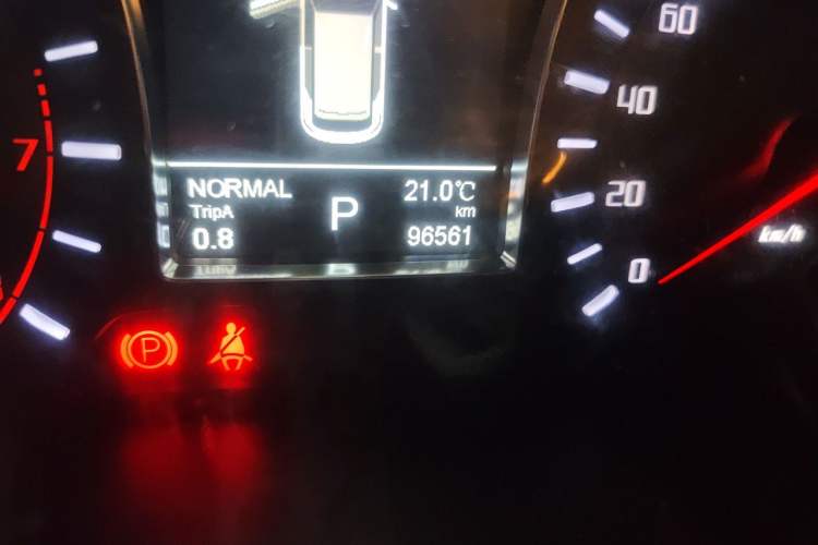 Used GAC Trumpchi GS4 2016 235T G-DCT Luxury Edition Odometer Close Up