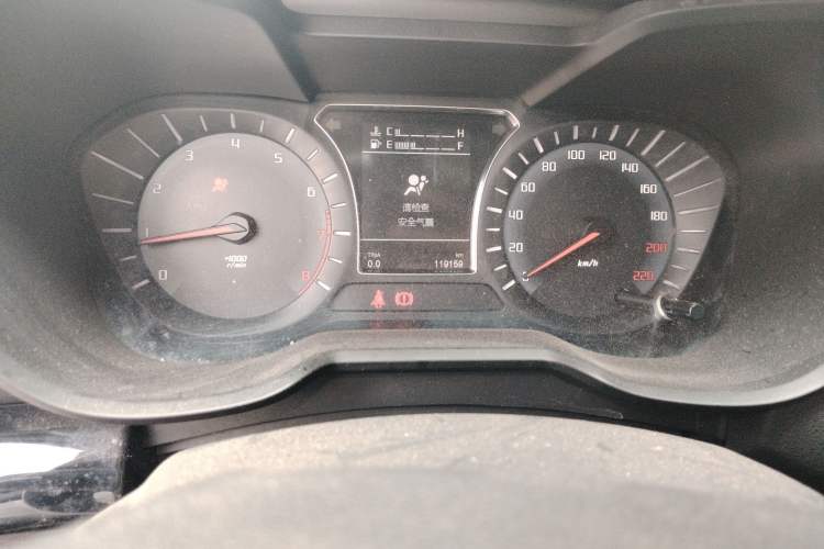 Used GAC Trumpchi GS4 2016 235T Manual Luxury Edition Odometer Close Up