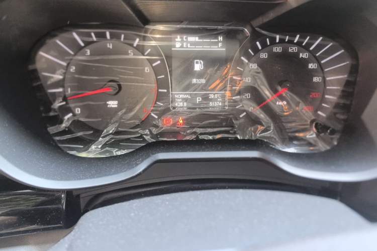 Used GAC Trumpchi GS4 2016 235T G-DCT Luxury Edition Odometer Close Up