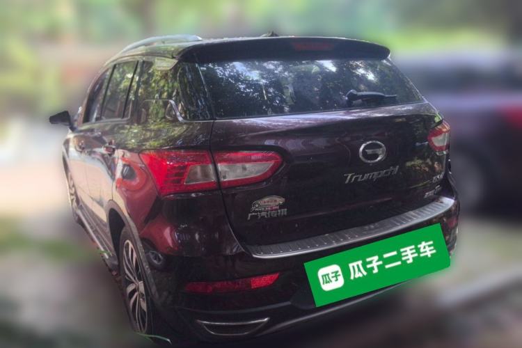 Used GAC Trumpchi GS4 2016 235T G-DCT Luxury Edition Rear Left 45 Deg