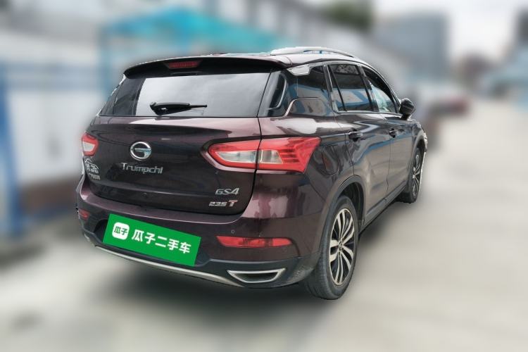Used GAC Trumpchi GS4 2016 235T Manual Luxury Edition Rear Right 45 Deg