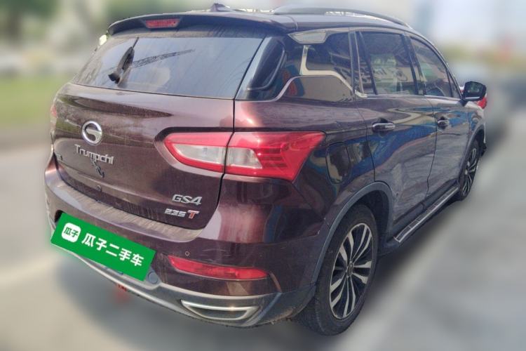 Used GAC Trumpchi GS4 2016 235T Manual Luxury Edition Rear Right 45 Deg