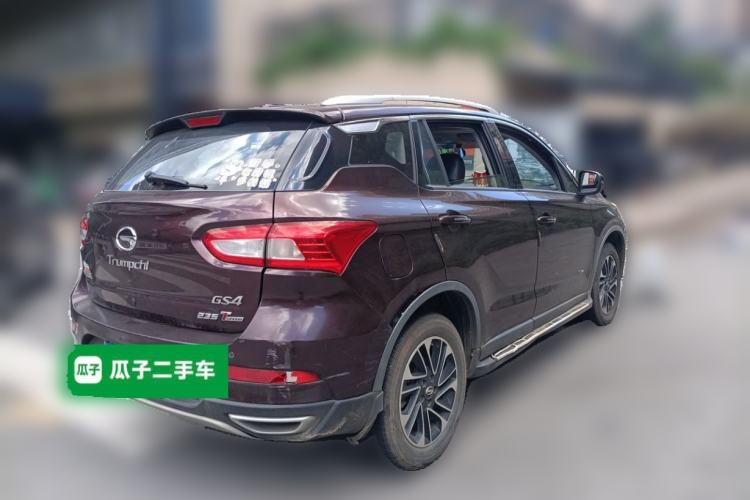 Used GAC Trumpchi GS4 2016 235T G-DCT Elite Edition Rear Right 45 Deg
