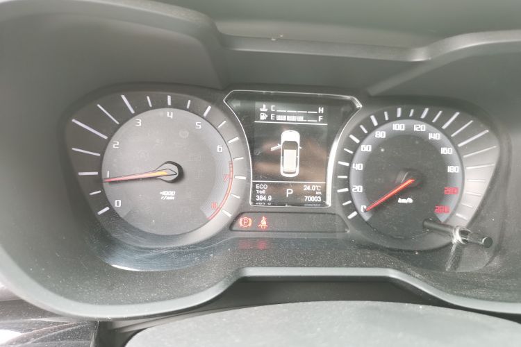 Used GAC Trumpchi GS4 2016 235T G-DCT Luxury Edition Odometer Close Up