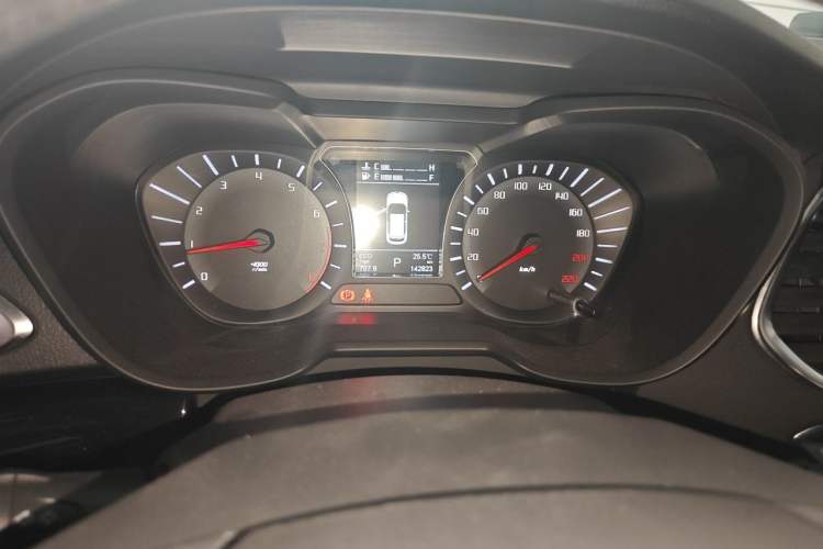 Used GAC Trumpchi GS4 2016 235T G-DCT Luxury Edition Odometer Close Up