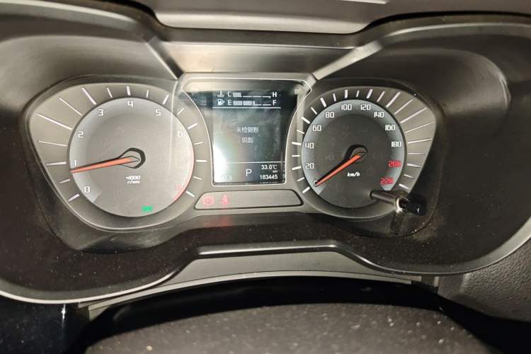 Used GAC Trumpchi GS4 2016 235T G-DCT Luxury Edition Odometer Close Up