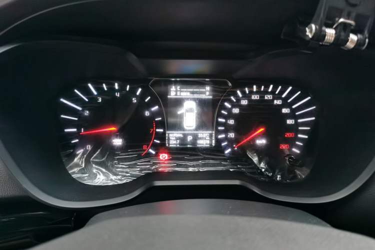 Used GAC Trumpchi GS4 2016 235T G-DCT Luxury Edition Odometer Close Up