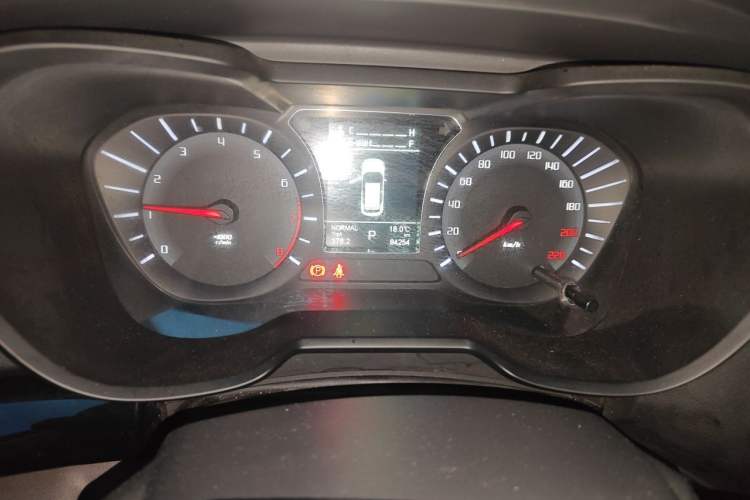 Used GAC Trumpchi GS4 2016 235T G-DCT Luxury Edition Odometer Close Up