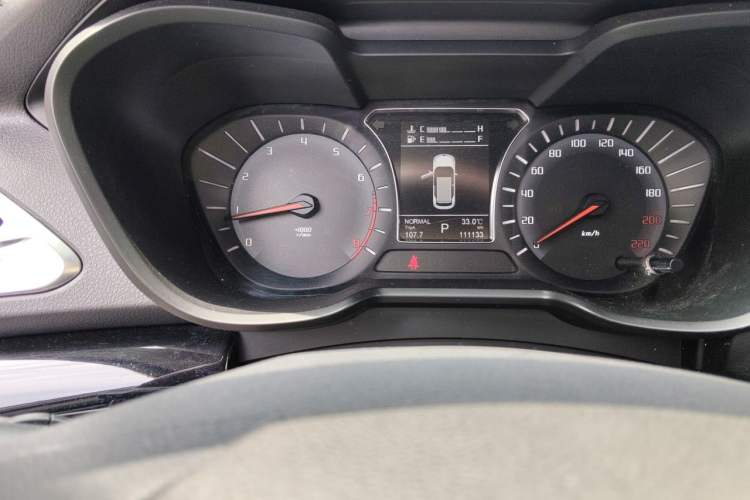 Used GAC Trumpchi GS4 2016 235T G-DCT Luxury Edition Odometer Close Up