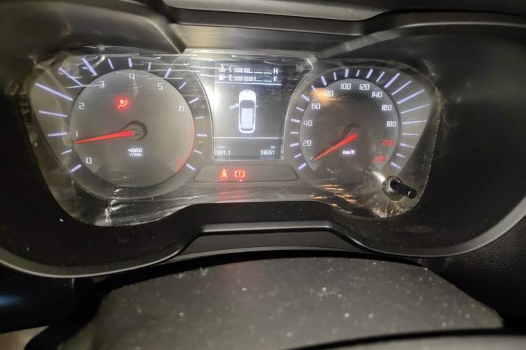 Used GAC Trumpchi GS4 2016 235T Manual Luxury Edition Odometer Close Up
