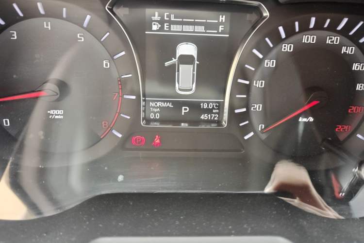 Used GAC Trumpchi GS4 2016 235T G-DCT Luxury Edition Odometer Close Up