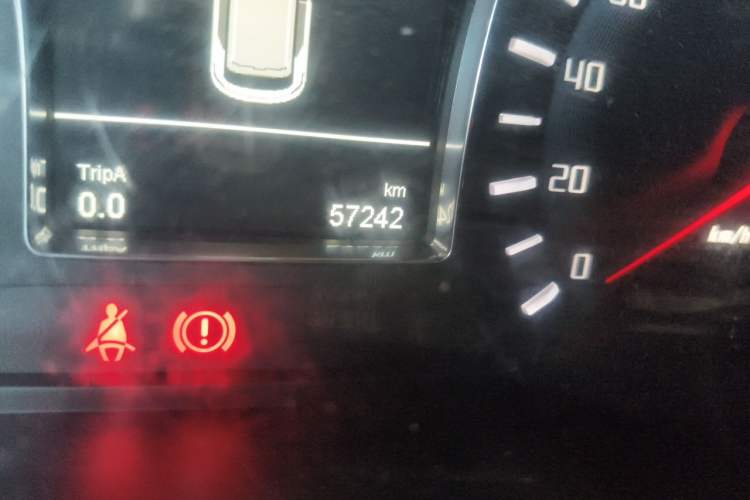 Used GAC Trumpchi GS4 2016 235T Manual Luxury Edition Odometer Close Up