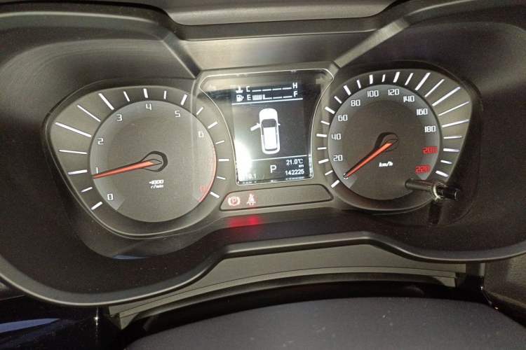 Used GAC Trumpchi GS4 2016 235T G-DCT Luxury Edition Odometer Close Up