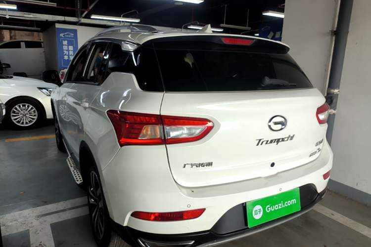 Used GAC Trumpchi GS4 2016 235T G-DCT Luxury Edition Rear Left 45 Deg