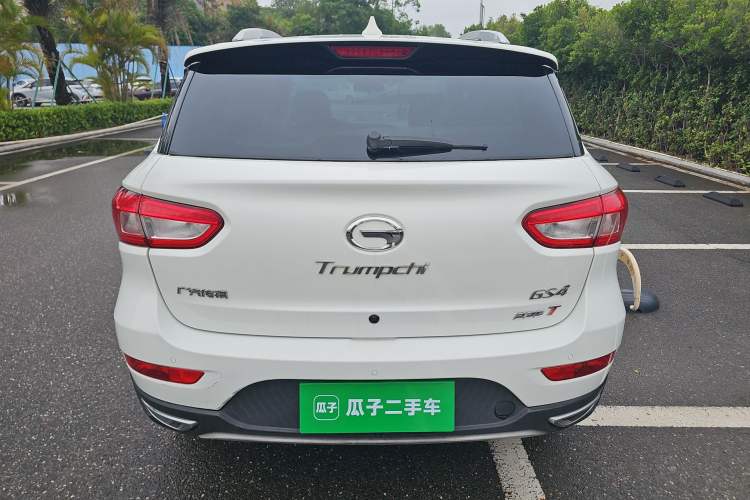 Used GAC Trumpchi GS4 2016 235T Manual Luxury Edition Rear