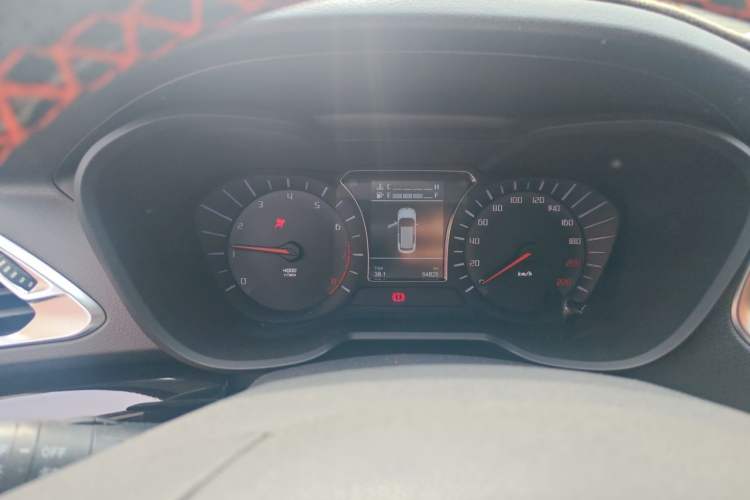 Used GAC Trumpchi GS4 2016 235T Manual Luxury Edition Odometer Close Up
