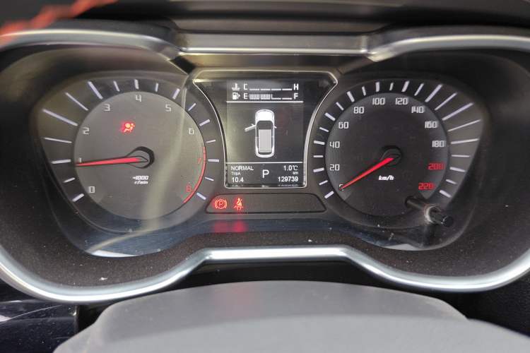 Used GAC Trumpchi GS4 2016 235T G-DCT Luxury Edition Odometer Close Up