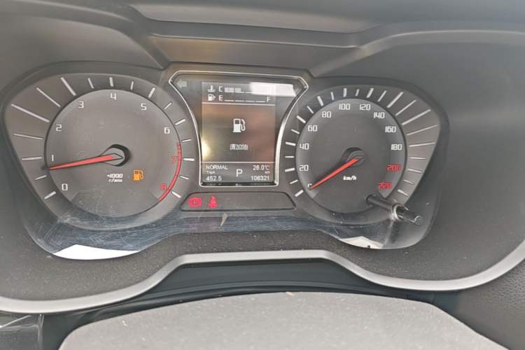 Used GAC Trumpchi GS4 2016 235T G-DCT Luxury Edition Odometer Close Up
