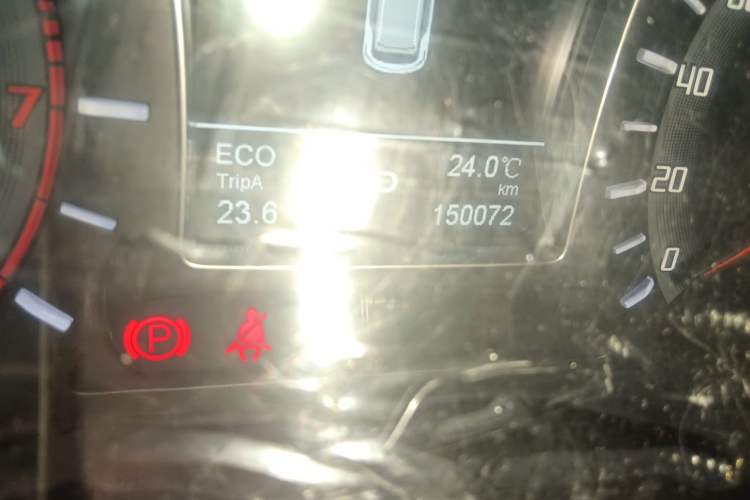 Used GAC Trumpchi GS4 2016 235T G-DCT Luxury Edition Odometer Close Up