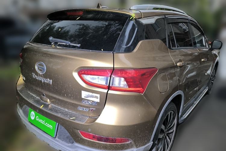 Used GAC Trumpchi GS4 2016 235T Manual Luxury Edition Rear Right 45 Deg