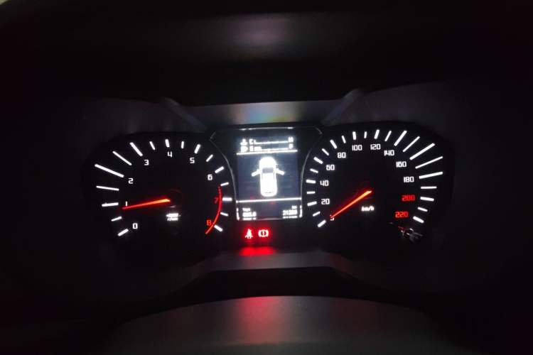Used GAC Trumpchi GS4 2017 200T Manual Two-Wheel Drive Elite Edition Instrument Cluster