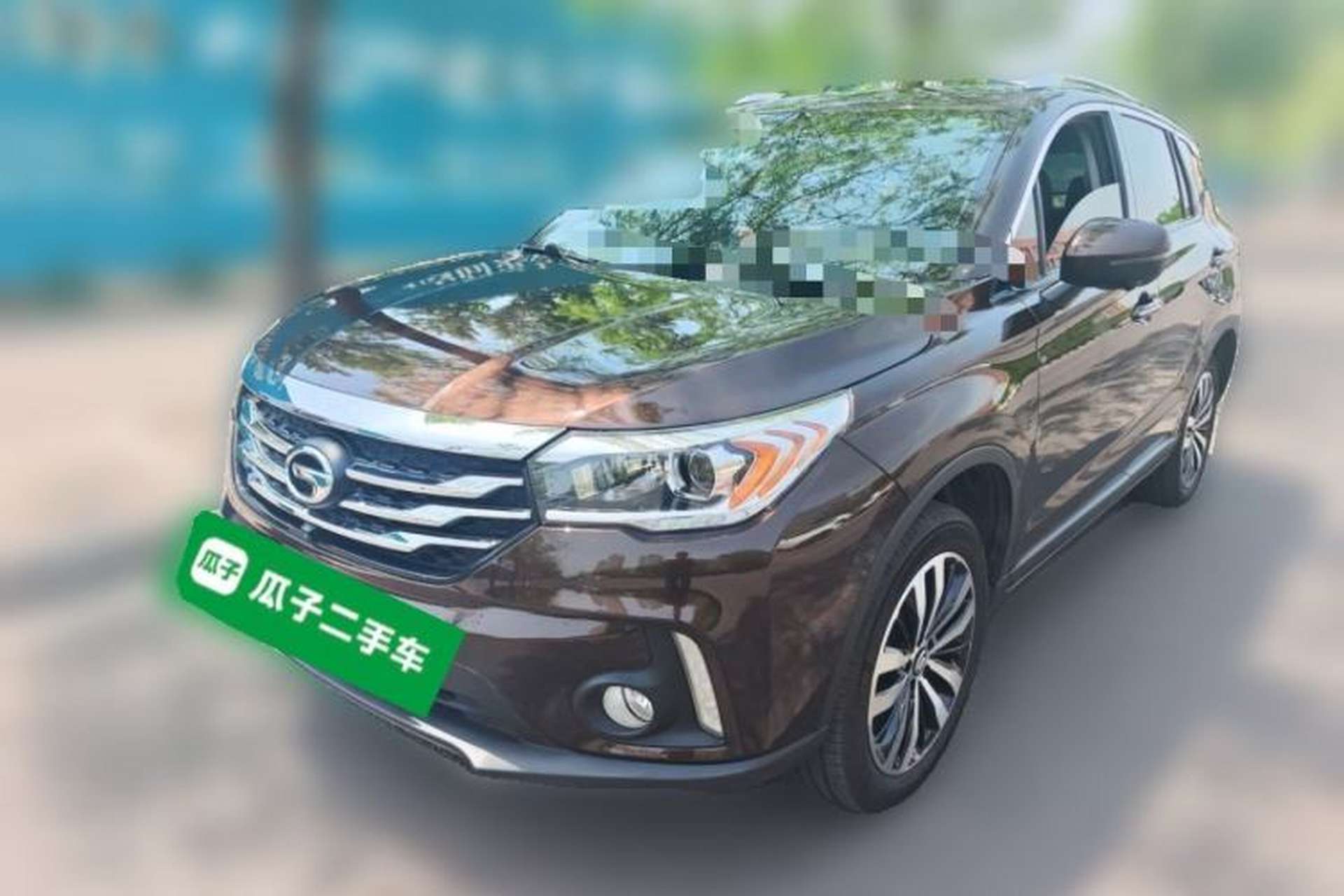Used GAC Trumpchi GS4 2017 235T Automatic Two-Wheel Drive Luxury Smart Connectivity Version Front Left 45 Deg