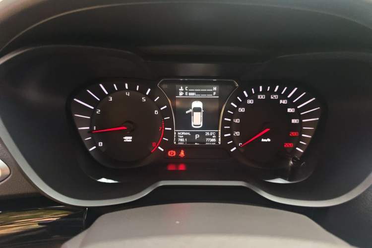 Used GAC Trumpchi GS4 2017 235T Automatic Two-Wheel Drive Luxury Smart Connectivity Version Instrument Cluster