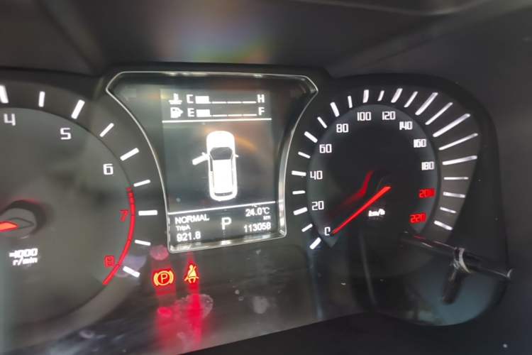 Used GAC Trumpchi GS4 2017 235T Automatic Two-Wheel Drive Luxury Smart Connectivity Version Instrument Cluster