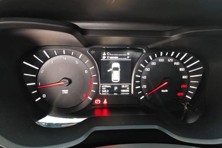 Used GAC Trumpchi GS4 2017 235T Automatic Two-Wheel Drive Luxury Smart Connectivity Version Instrument Cluster