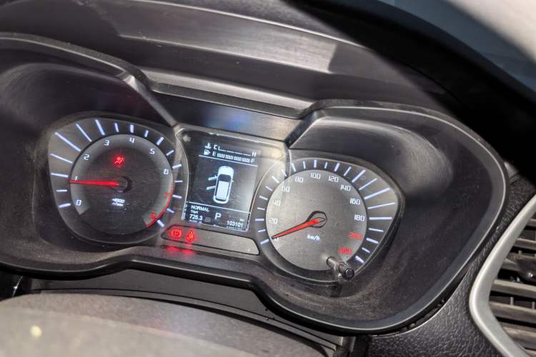 Used GAC Trumpchi GS4 2017 235T Automatic Two-Wheel Drive Luxury Smart Connectivity Version Instrument Cluster