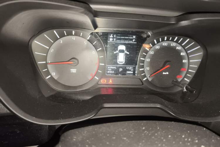 Used GAC Trumpchi GS4 2017 235T Automatic Two-Wheel Drive Luxury Smart Connectivity Version Odometer Close Up
