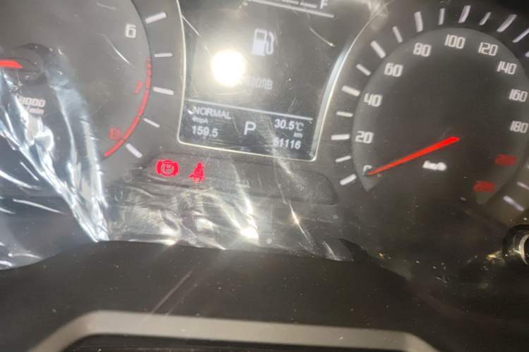 Used GAC Trumpchi GS4 2017 235T G-DCT Two-Wheel Drive Elite Edition Odometer Close Up