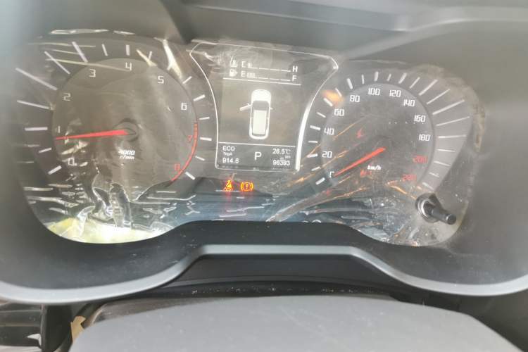 Used GAC Trumpchi GS4 2017 200T G-DCT Two-Wheel Drive Elite Edition Odometer Close Up