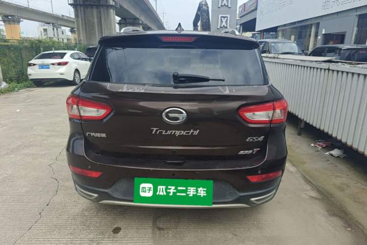 Used GAC Trumpchi GS4 2017 235T Automatic Two-Wheel Drive Luxury Smart Connectivity Version Rear