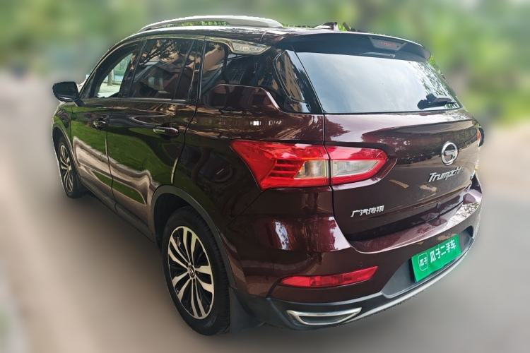 Used GAC Trumpchi GS4 2017 235T Automatic Two-Wheel Drive Luxury Smart Connectivity Version Rear Left 45 Deg