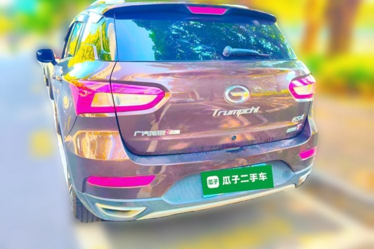 Used GAC Trumpchi GS4 2017 235T Automatic Two-Wheel Drive Luxury Smart Connectivity Version Rear Left 45 Deg