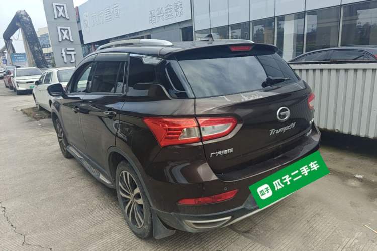 Used GAC Trumpchi GS4 2017 235T Automatic Two-Wheel Drive Luxury Smart Connectivity Version Rear Left 45 Deg