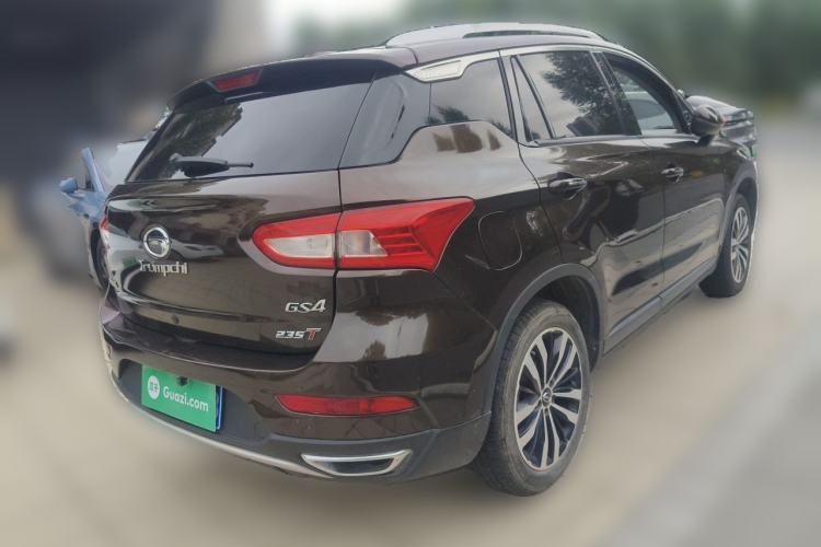 Used GAC Trumpchi GS4 2017 235T Automatic Two-Wheel Drive Luxury Smart Connectivity Version Rear Right 45 Deg